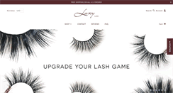 Desktop Screenshot of luxy-lash.com